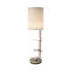 lampe de table / en acier inoxydable / en aluminium peint / en verre