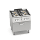 cuisinière électrique / professionnelle / 1 four / 4 foyers