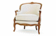 fauteuil de style Louis XV / en polyuréthane / bergère