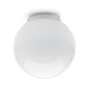 plafonnier contemporain / rond / en verre / en opale