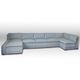 canapé modulable / d'angle / contemporain / en tissu