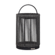 lampe lanterne / de sol / en aluminium / en corde