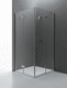 paroi de douche battante / d'angle