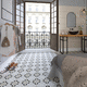 carrelage en porcelaine / mat / texturé / d'intérieur