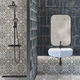 carrelage en céramique / brillant / d'intérieur / de salle de bain