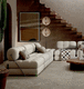 carrelage en grès cérame / mat / d'intérieur / de salon