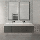 carrelage en grès cérame / brillant / d'intérieur / de salle de bain