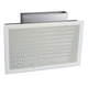 diffuseur à déplacement d'air encastrable / rectangulaire / en métal / professionnel