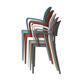 chaise de restaurant contemporaine / en tissu / avec accoudoirs