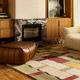 tapis contemporain / à rayures / en laine / en laine de Nouvelle Zélande