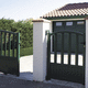 portillon en aluminium