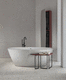 baignoire ovale / en îlot / pour habitat / à usage professionnel