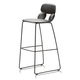 chaise de bar contemporaine / d'intérieur / en métal / en polyuréthane