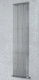 radiateur à eau chaude / contemporain / en métal / chromé