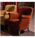 fauteuil classique / en velours / en polyester / en contreplaqué