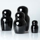 sculpture en obsidienne