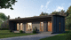 maison préfabriquée / écologique / contemporaine / de plain-pied