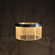 plafonnier design minimaliste / rond / en verre / à LED