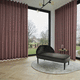tissu pour rideaux / uni / en polyester / en Trevira CS®