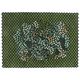 tapis contemporain / à motif / en laine / rectangulaire