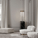lampe de table / en verre / classique / d'intérieur