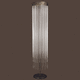 lampe sur pied / en verre / classique / d'intérieur
