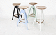 tabouret de bar contemporain / avec piètement en métal / de jardin