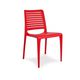 chaise contemporaine / d'intérieur / en polypropylène / empilable