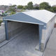 structure tendue sur ossature métallique / pour couverture / avec membrane en pvc