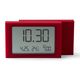 horloge contemporaine / de table / numérique / en aluminium
