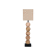 lampe de table / en fibre naturelle / contemporaine / sans fil