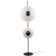 lampe de sol / sur pied / en métal / contemporaine