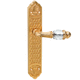 poignée de tirage de porte / en métal / en cristal Swarovski® / aspect traditionnel