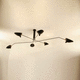 plafonnier contemporain / en laiton / par Serge Mouille