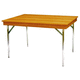 table de conférence contemporaine / en bois / avec piètement en métal / rectangulaire