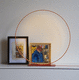 lampe de table / en acier / en laiton / contemporaine