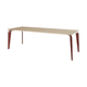 table contemporaine / en chêne / en HPL / en linoléum