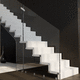 escalier droit / quart tournant / demi-tournant / hélicoïdal