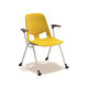 chaise de travail en polypropylène / à roulettes / pour école