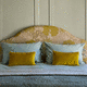 tête de lit pour lit double / contemporaine / en tissu / en textile