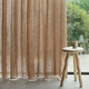 voilage uni / en polyester / polyester FR / transparent