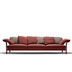 canapé modulable / contemporain / d'extérieur / en tissu