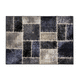 tapis oriental / patchwork / en laine / carré