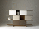 étagère modulable / contemporaine / en bois / professionnelle