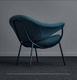 fauteuil visiteur contemporain / en tissu / professionnel