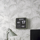 horloge contemporaine / murale / analogique / en bambou