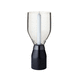 bougeoir en verre / en marbre / par Christian Ghion