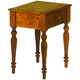 table de chevet classique / en bois / rectangulaire / avec tiroir