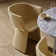 fauteuil contemporain / en cuir / en tissu / en textile