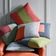 tissu d'ameublement / pour rideaux / uni / en coton